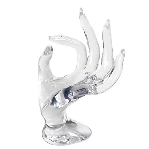 Jewelry Display Holder Bracelet Ring Watch Stand Support Jewelry Towers Ok Hand Form Jewelry Display Rack Stand Organizer #TOP4