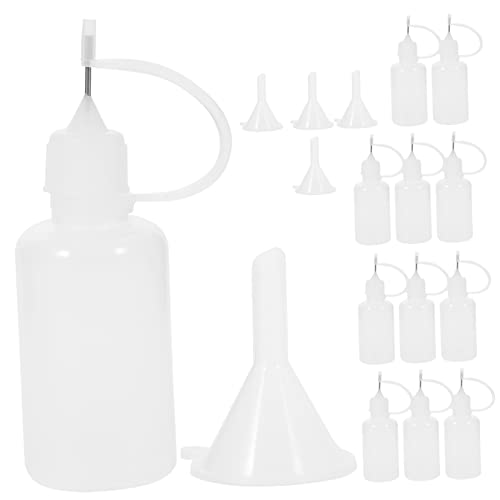 KONTONTY 1 Juego botella de aceite condimento botella de agua aislada botella reutilizable Botella de plástico botellas de pegamento exprimir botellas para aceite el plastico Transparent