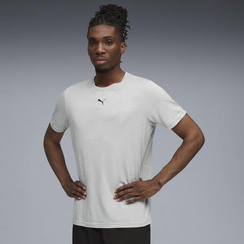 Puma Unisex M Tad Essentials Heather Cat Tee (Cf Small Cat) Tees (1 Stück) 2
