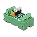 4-CH PLC DC Amplify Board 12/24VDC NPN/PNP Input High-Power Industrial Control Module for DIN Rail Mounting(PNP)