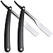 FOMIYES Rasoir Manuel Pour Homme Rasoir Droit Vintage 6.3 Pouces Portable Pour Barbe Précise Rasage Salon Coiffeur Voyage
