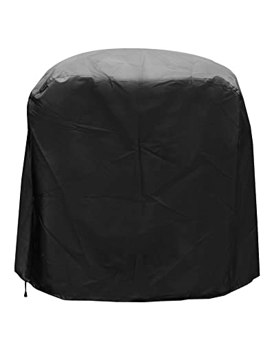 Qwork Dustproof Miter Saw Cover, 210D Oxford Cloth With Bottom Drawcord Fits Most Miter Saws, Planers, Machine Tools, Rustproof And Waterproof, Black #TOP2