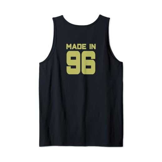 Hecho en 1996 cumpleaños 96 Camiseta sin Mangas