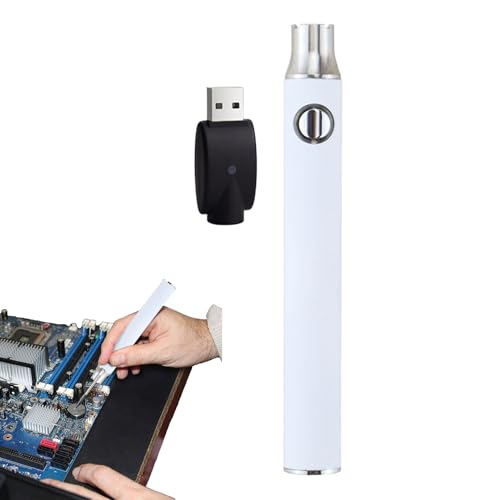 Soldador Portátil Sin Cable - Lápiz de Soldadura Recargable por USB | Herramienta Inalámbrica de Calentamiento Rápido con Temperatura Ajustable, para Reparar y Crear