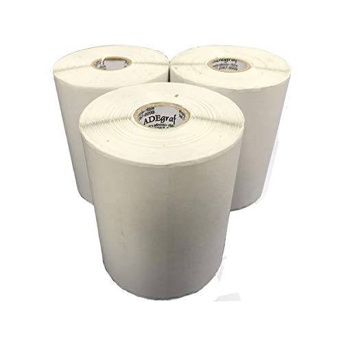 10 Rolos Etiqueta 10x15 Cm Térmica Adesiva, Serrilha, Uso Sem Ribbon, Total de 2000 etiquetas, Adegr