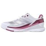 womens adidas joggers at macy's Empeine textil y sintético adidas Women\'s Zapatilla de pádel Crazyquick Boost, Cloud White/Silver Metallic/Lucid Pink, 41 1/3