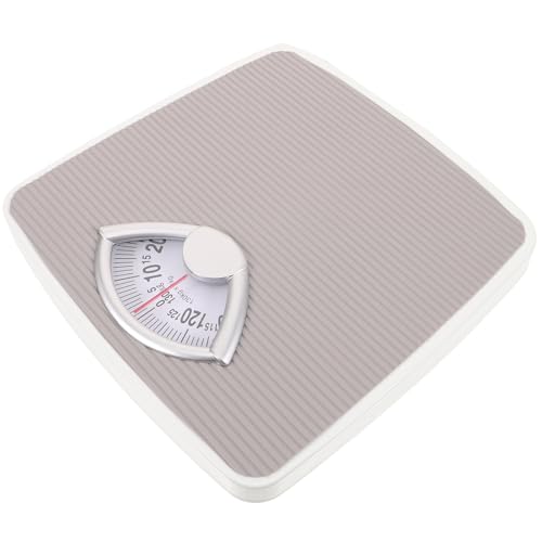 Pèse-personne mécanique 130kg compact et précis pour la maison
