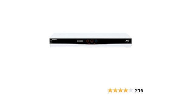 Amazon.co.jp: シャープ AQUOSブルーレイ 500GB ホワイト BD-W560SW