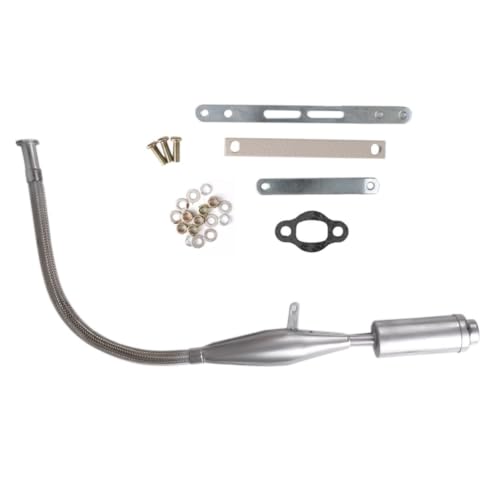 Silencieux d'échappement moto 80cc flexible fuite bruit