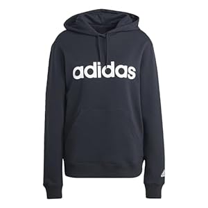 adidas Women’s Essentials Linear Hoodie Hooded Sweat