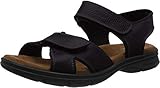 Altura del tacón: 4,00 cm. Panama Jack Sanders Basics, Sandalias con Punta Abierta Hombre, Negro (Negro C2), 42 EU