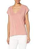nachhaltiges T-Shirt VERO MODA Damen VMFILLI SS V-Neck Tee GA NOOS T-Shirt, Old Rose, M