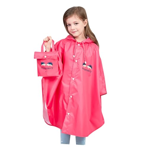 TENDYCOCO Ponchos de chuva para crianças, capa de chuva para uso ao ar livre, capa de chuva para bic