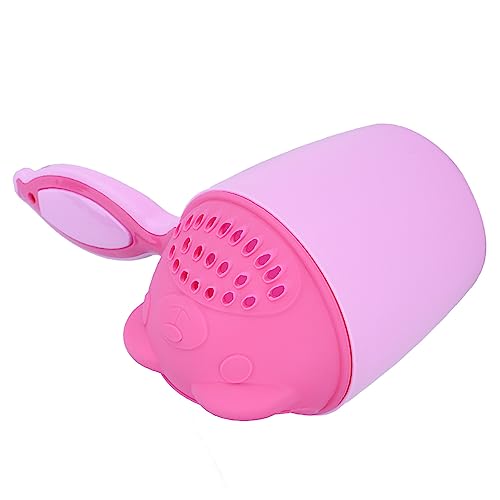 Image of ViaGasaFamido Baby Shampoo Rinse Cup, Bear Shape Bath Rinser, Green, PP Material, 8.27x4.21x5.91 Inch, for Kids 6 Months and Up