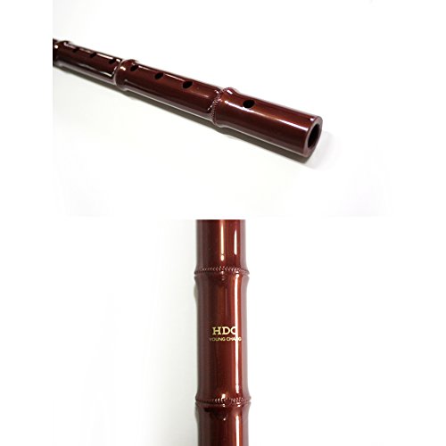 Youngchang Sogeum Korean Traditional Bamboo Flute Type Musical Instruments with Pouch YSG-SG