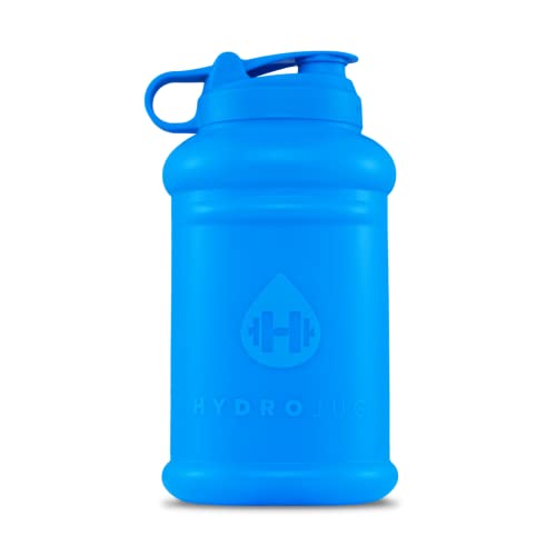 Hydrojug 2.2 Litre (Half Gallon) Water Bottle - Leakproof, Carry Handle, Dishwasher Safe, BPA Free - All-Day Cold Hydration - For Fitness, Outdoors, Everyday Life
