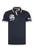 Produktbild Camp David Herren Pikee-Polo mit Farbstreifen und Logo-Stickereien