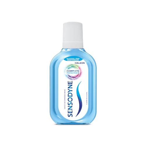 Sensodyne Mouthwash Complete Protection+, All in One Mouth Wash for Sensitivity Protection, Dentist recommended Strong teeth and lasting freshness, Pack of 250ml(Pack of 2)