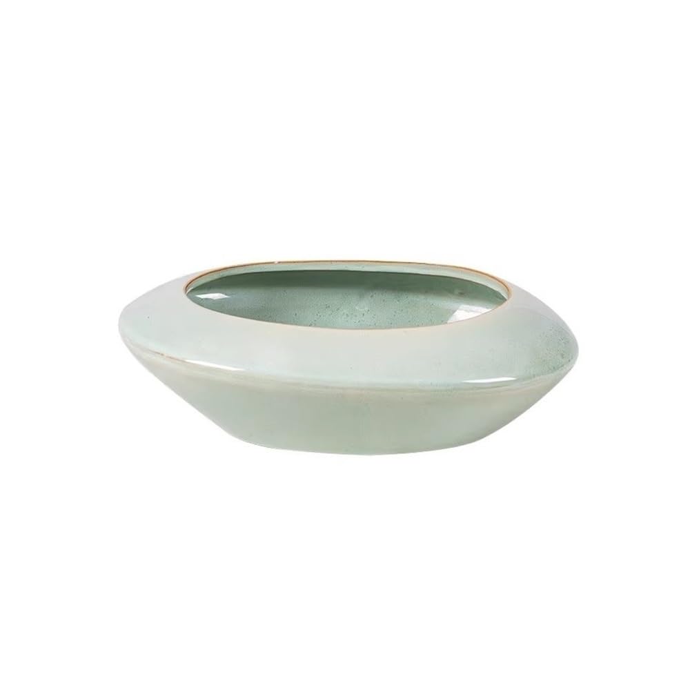 HLHLOP777 Flower Pot Indoor Ceramic Flower Pots Are Used for Decorating Homes and Offices with Modern Plant House Plants, Succulents, Flowers