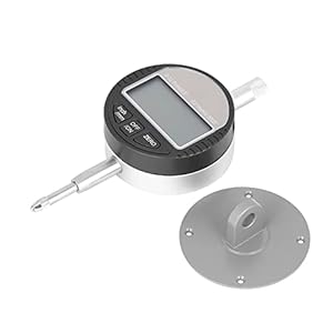 Wakects DTI Electronic Digitale meetklok, 1 inch, 25,4 mm, digitale sondeweergave, meetklok, hoge resolutie: 0,0005 inch…