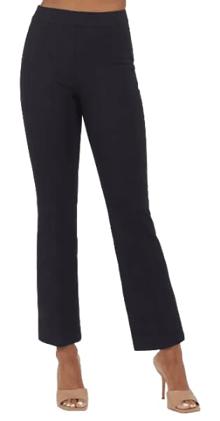 SPANX Womens On-The-Go Kick Flare Pants Classic Navy Tall 3X