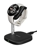 SwanScout Charger Stand for Google Pixel Watch 3/2 (Not for Pixel Watch 1), SwanScout 505G2, Fast Charging for Google Pixel W atch 3/2 (Black)