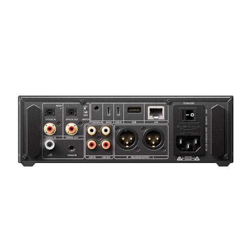Image of FiiO K17 Desktop DAC&Headphone Amplifier AK4191+AK4499EX*2, 31-Band PEQ, MQA,Support DSD512 32Bit /768kHz with Remote Control (Black)
