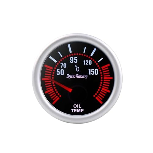 Manomètre de température d'huile 52mm avec écran précis pour moteur
