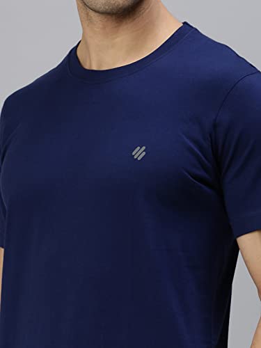 Image of ONN Men's Half Sleeves Round Neck 100% Cotton T-Shirt