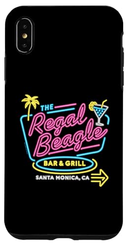 Regal Beagle Cocktail Lounge Retro Neon Sign Three's Company �X�}�z�P�[�X iPhone XS Max �p