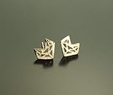  Ohrstecker Origami Fuchs Stecker rosé gold Juvelato