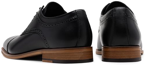 Image of Jousen Mens Dress Shoes Leather Oxford Classic Shoes Formal Business Dress Shoes for Men