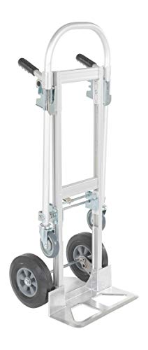 Carretilla convertible de aluminio Vestil 37 lb miniatura 1