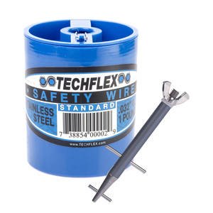 Clamptite Kit - CLT03 - 4 3/4" Stainless Steel/Aluminum Tool w/ Wingnut and 1lb. Can of .032 Safety Wire