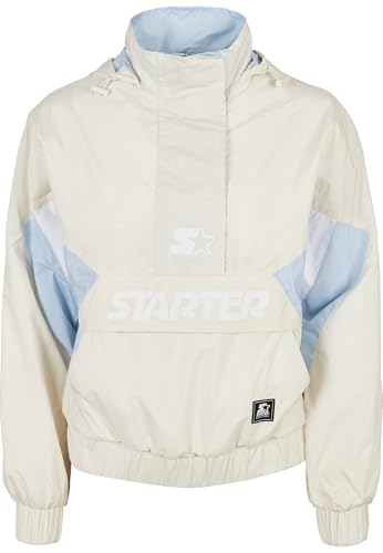 Coupe-vent Starter colorblock demi-zip pour femme veste sport