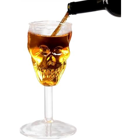 Gobelet tête de mort en verre Cover