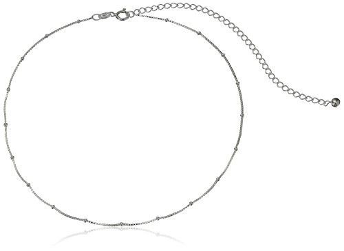 Amazon Collection Sterling Silver Twisted Serpentine Chain Necklace (1.2 mm)