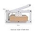 Linocut Printing Hand Lever Press Machine, Height Adjustment, Printing Plate Size 37X26cm, for Print Maker Woodblock Ink, Lino Cuts