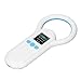 Aramox Pet Microchip Scanner 134.2Khz Portable Animal ID Reader Fast Recognition for Animal Management Resource Management ABS Material