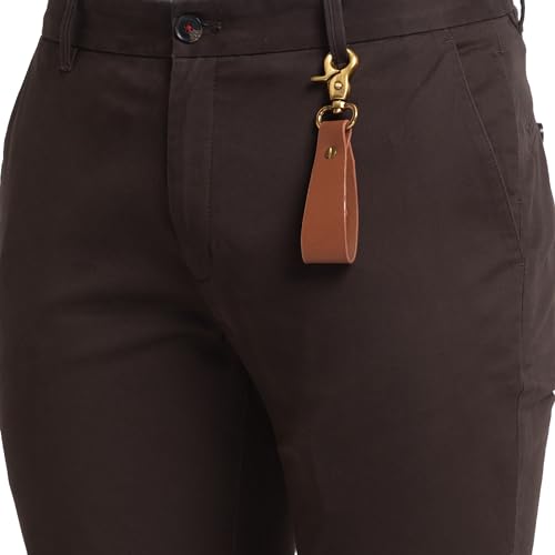 Image of Raymond Slim Fit Dark Blue Trouser for Men