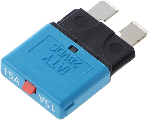 Adaptateur de fusibles réinitialisé 15A disjoncteur 28V voiture bateau