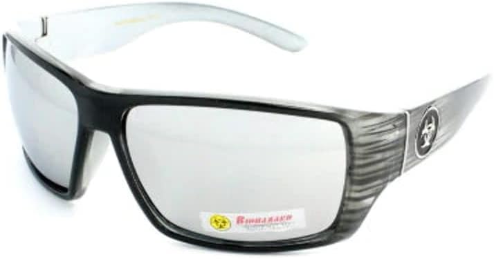 BioHazard Sunglasses Sports Silver-Black