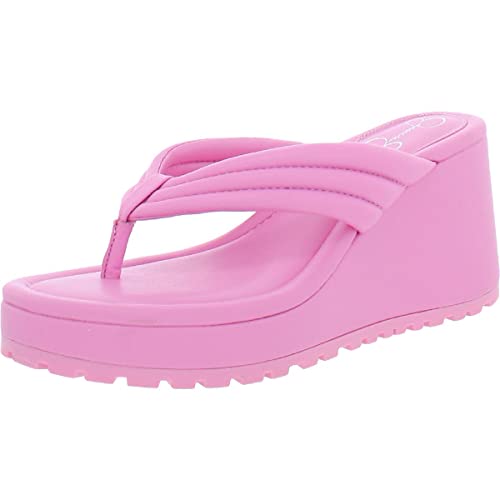 Jessica Simpson Women's Kemnie Wedge Sandal, Bubble Pink, 7 #TOP26