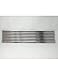 Brinox 94514 rejilla ventilación INOX mueble frigo - horno de 60 cm acero inoxidable