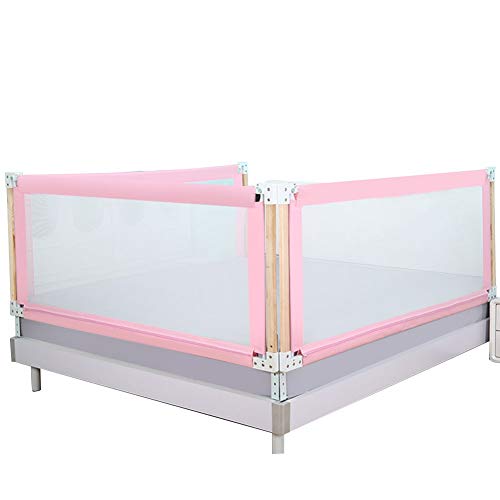 Barandillas de cama anticaídas infantil barrera cuna convertible elevable ajustable 2