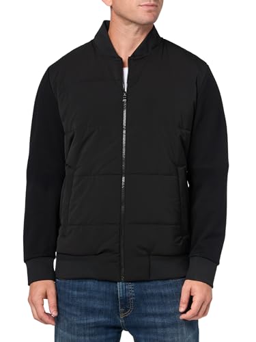 BOSS Men's Jersey Blend Nylon Lightweight Jacket