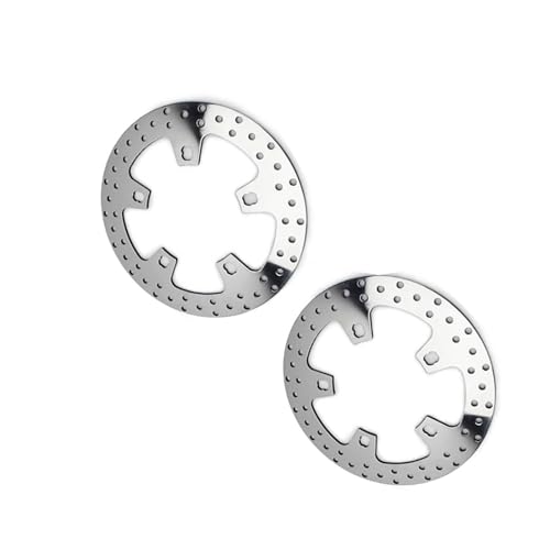 Motorradzubehör Motorrad Bremsscheiben Vorne Scheiben Rotoren Für HARLEY Für DAVIDSON 1745cc FLHX 1745 Für Street Glide (KBM) 2017-2017(Grey)