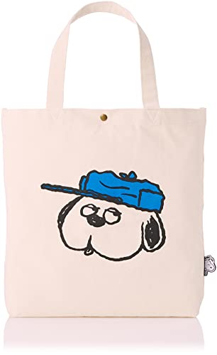 [ハピタス] トートバッグ SNOOPY スヌーピー SNP6009 PN71オラフフェイス 背面ポケットタイプ Free Size
