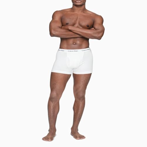 Image of Calvin Klein Cotton Stretch 3 Pack Low Rise Trunks