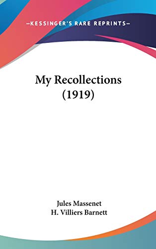 My Recollections (1919)